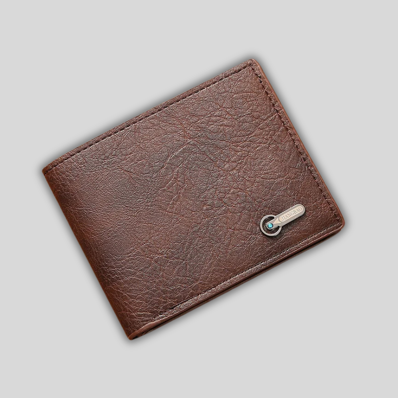 Luxeuria Luxe Classic Solid Short PU Leather Wallet