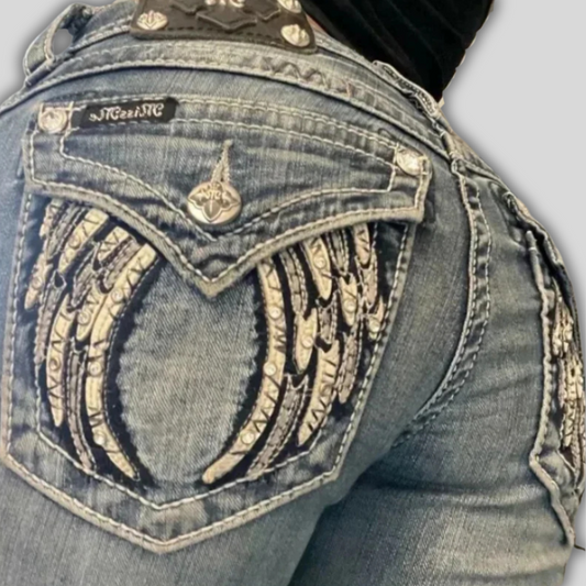 Y2K Streetwear Bootcut Denim
