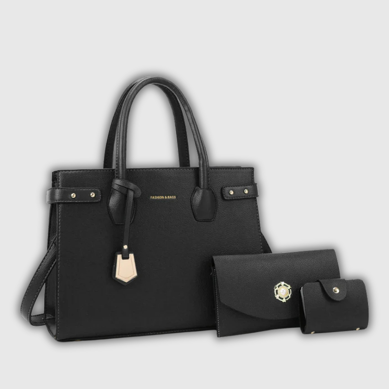 Luxeuria Luxe Nova Multifunctional Crossbody – High-Quality PU Leather Shoulder Bag Set