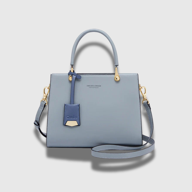 Luxeuria Luxe Leather Tote - Women's Top-Handle Shoulder Handbag & Wallet