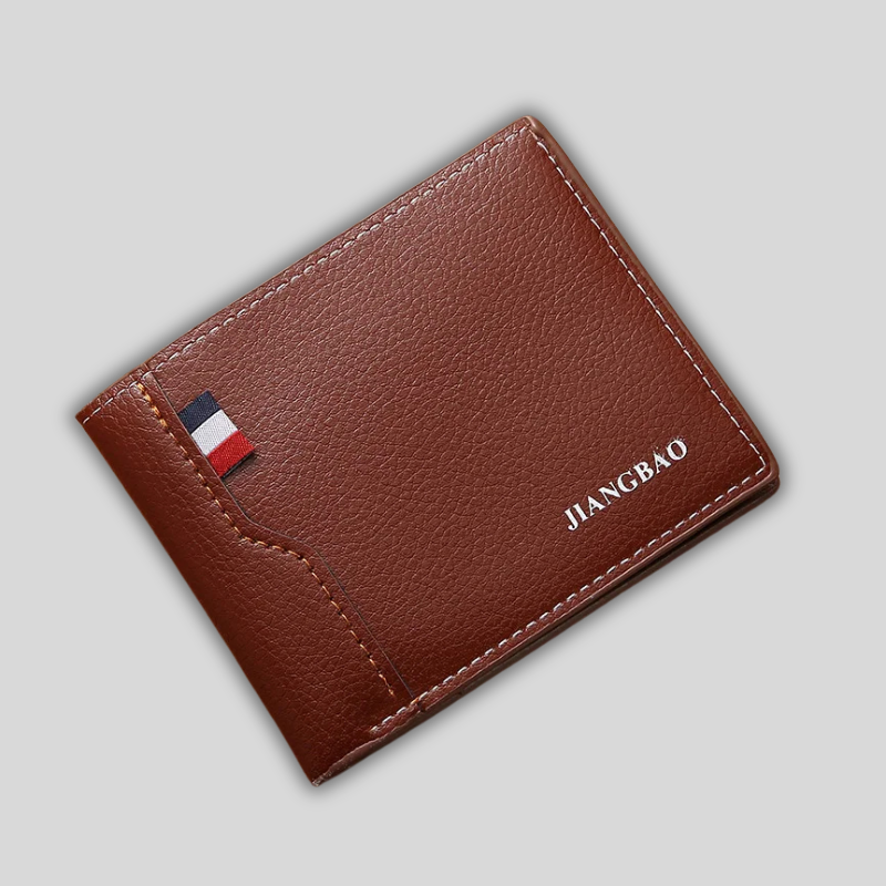 Luxeuria Luxe Classic Solid Short PU Leather Wallet