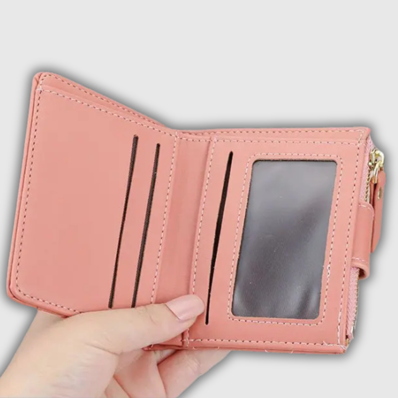 Luxeuria Luxe Mini PU Leather Multi-Card Holder Wallet
