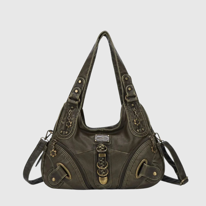 Luxeuria Luxe Multicolor Pattern Top-Handle Satchel & Shoulder Bag