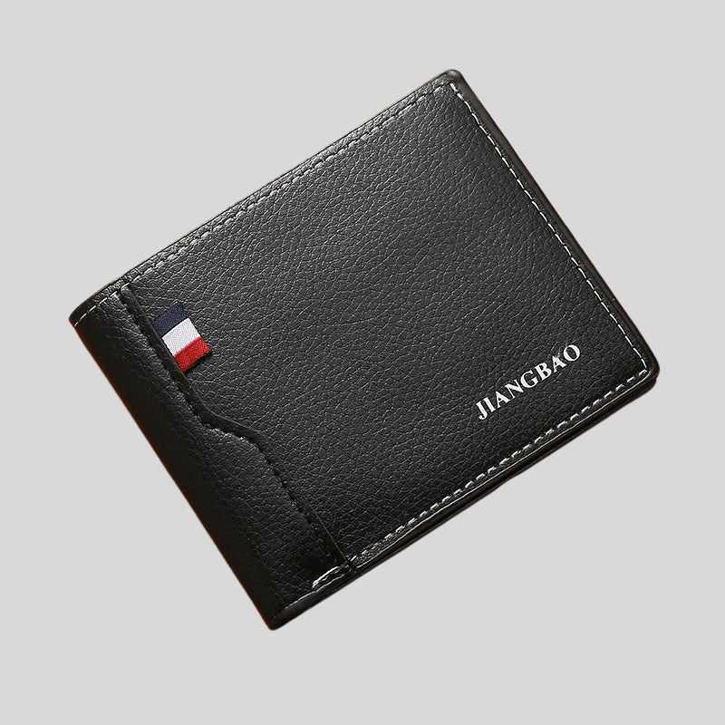 Luxeuria Luxe Classic Solid Short PU Leather Wallet