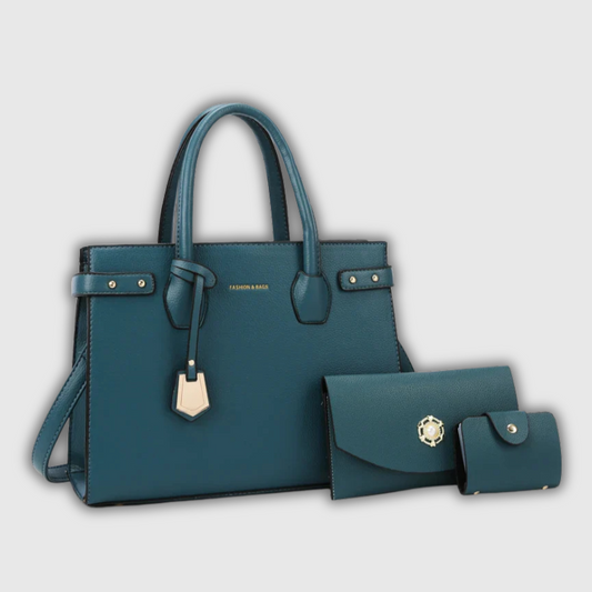 Luxeuria Luxe Nova Multifunctional Crossbody – High-Quality PU Leather Shoulder Bag Set
