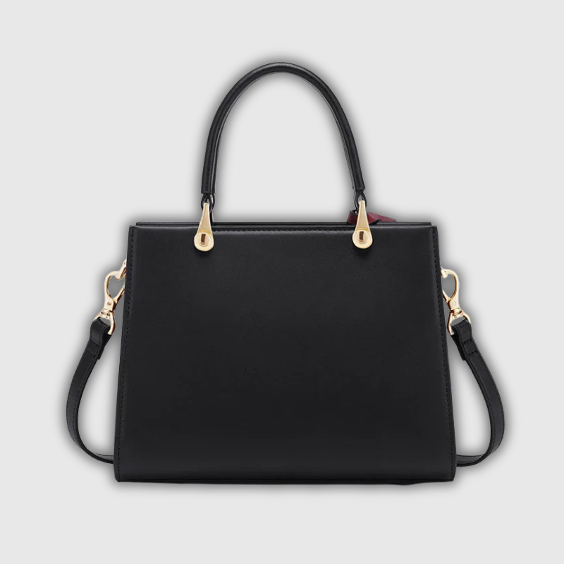 Luxeuria Luxe Leather Tote - Women's Top-Handle Shoulder Handbag & Wallet