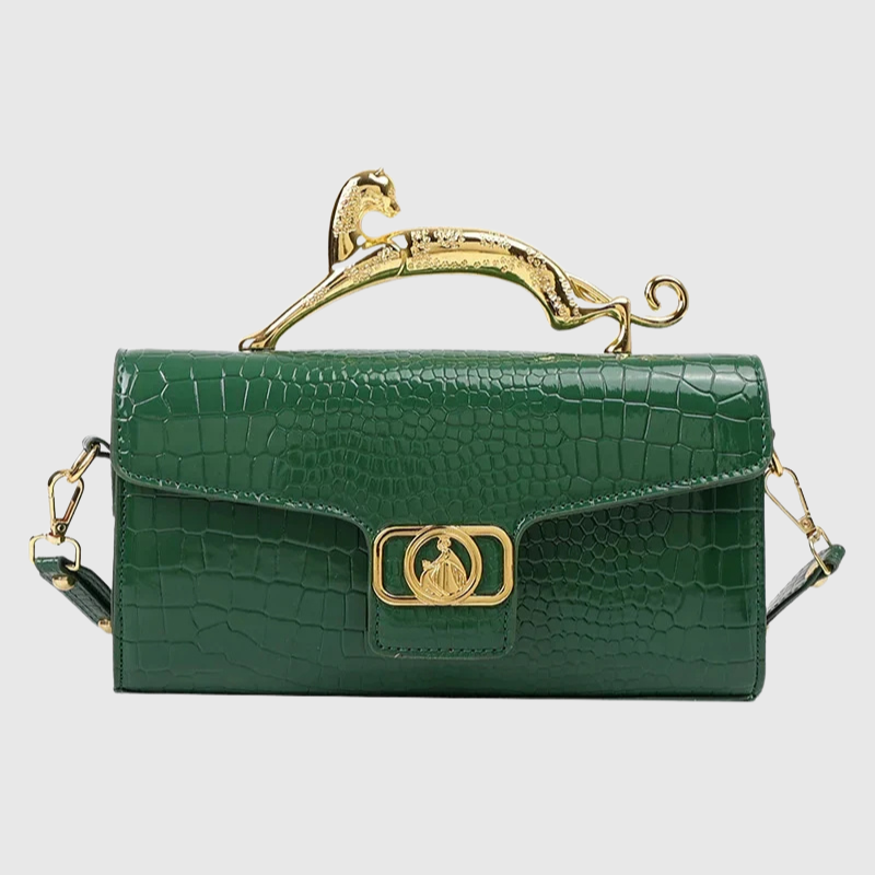Luxeuria Luxe Celeste Buckle Shoulder Bag – Elegant Leather Party Crossbody