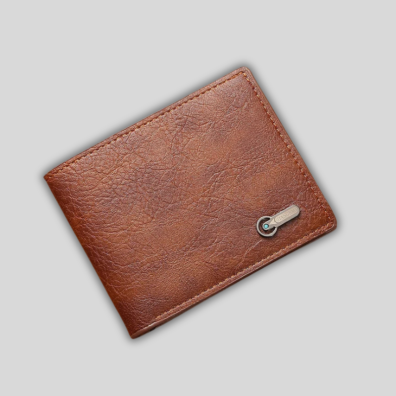 Luxeuria Luxe Classic Solid Short PU Leather Wallet