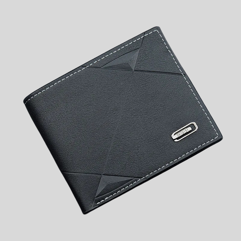 Luxeuria Luxe Classic Solid Short PU Leather Wallet