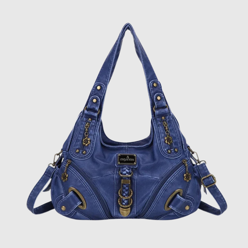 Luxeuria Luxe Multicolor Pattern Top-Handle Satchel & Shoulder Bag