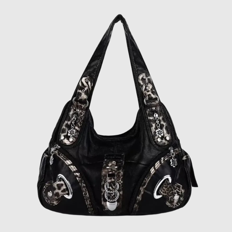 Luxeuria Luxe Multicolor Pattern Top-Handle Satchel & Shoulder Bag