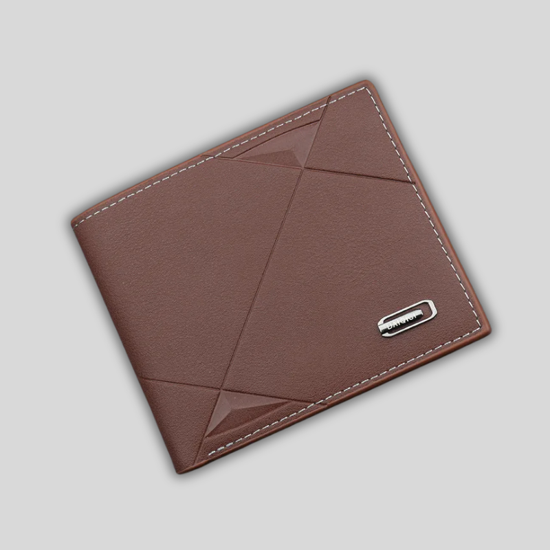 Luxeuria Luxe Classic Solid Short PU Leather Wallet