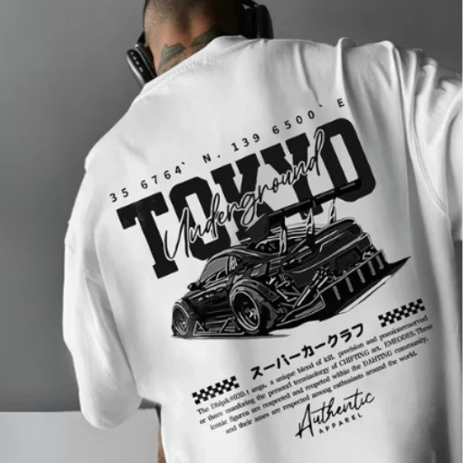 Casual Men’s Short Sleeve Printed T-Shirt