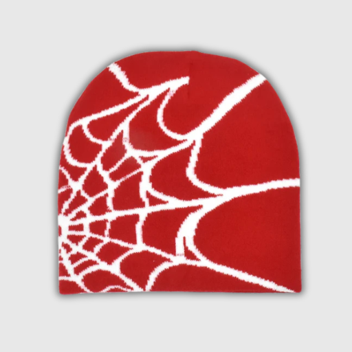 Y2K Gothic Spider Knit Beanie