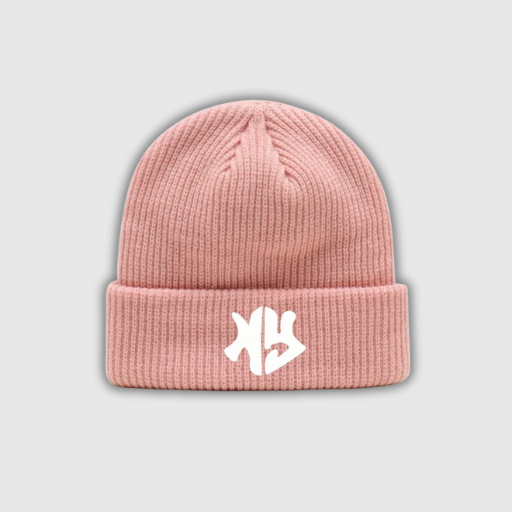 Fashion Knit Beanie — Breathable Polyester Winter Hat