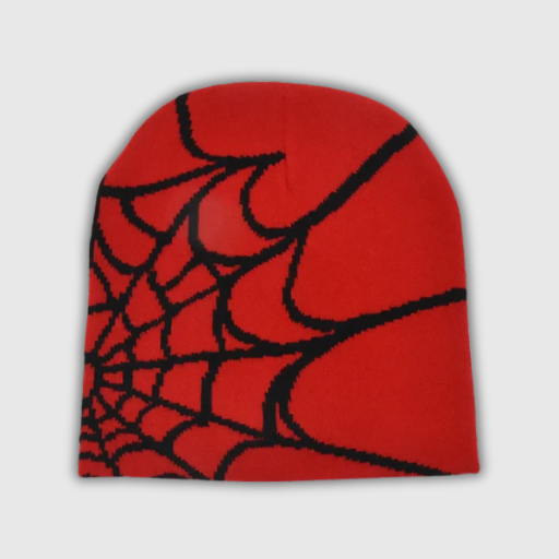 Y2K Gothic Spider Knit Beanie