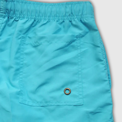 Men’s Printed Quick-Dry Swim Shorts with Pockets
