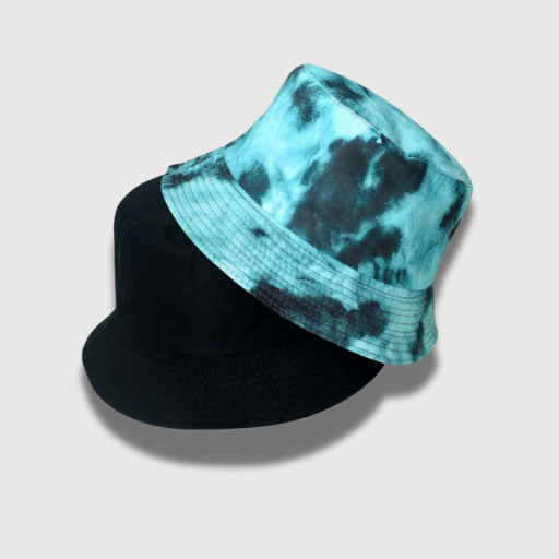 Double-Sided Graffiti Bucket Hat – Hip Hop Street Style Edition