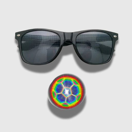 Festival Diffractive Optical Sunglasses – Special Effect Light Show Glasses