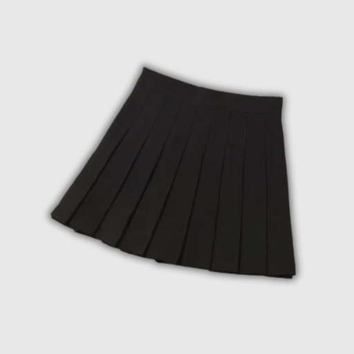 High Waist Pleated Mini Skirt – School Uniform Style