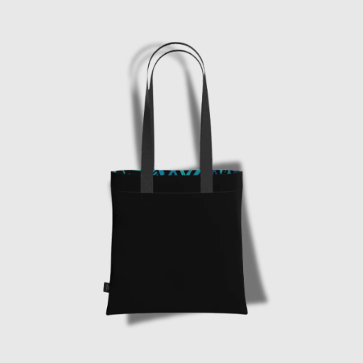 Luxeuria Luxe Noir & Blue Prism Tote