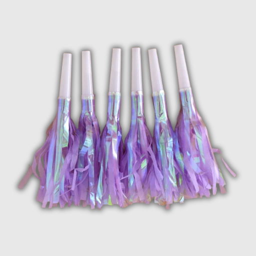 6-Piece Cheer Whistle Blow Dragon Toys