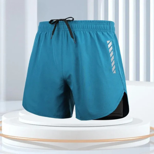 Men’s Quick-Dry Double Layer Swimming Trunks