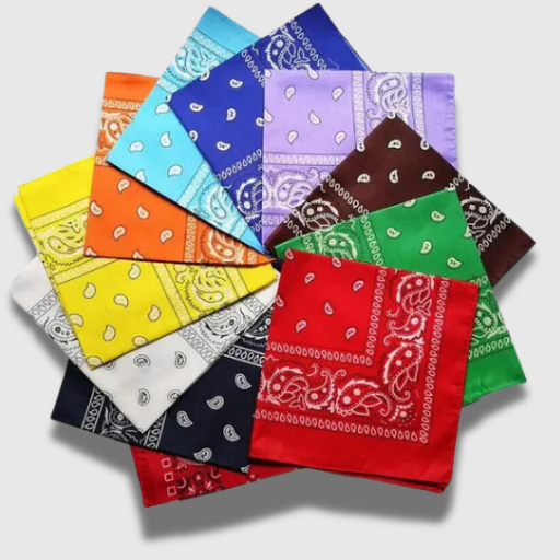 Printed Hip Hop Square Bandana