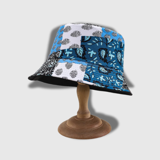 Women's Vintage Floral Foldable Bucket Hat
