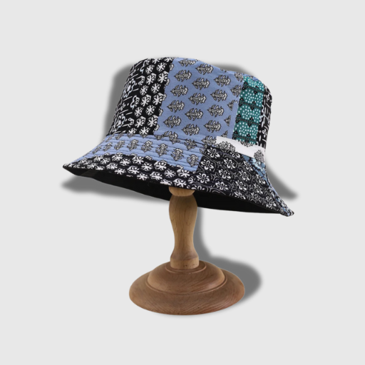 Women's Vintage Floral Foldable Bucket Hat