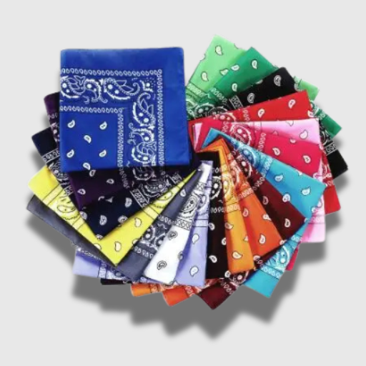 Printed Hip Hop Square Bandana