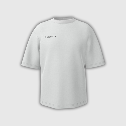 Luxeuria Unisex Minimal Oversized T-Shirt
