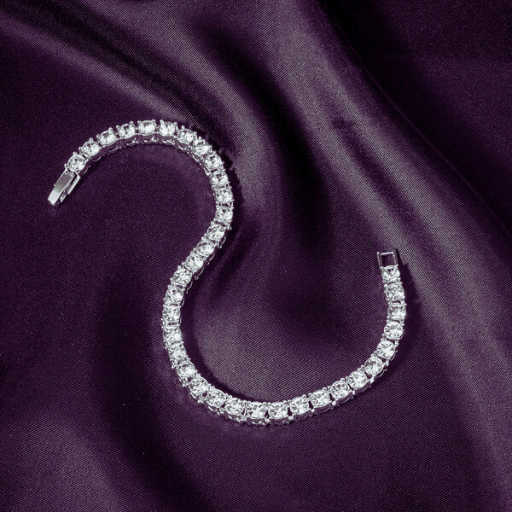 Luxeuria Luxe 4MM Iced Out Tennis Chain Necklace