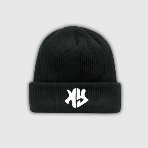 Fashion Knit Beanie — Breathable Polyester Winter Hat