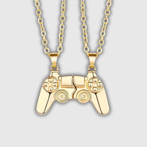 Luxeuria Luxe Magnetic Game Controller Friendship Necklace Set