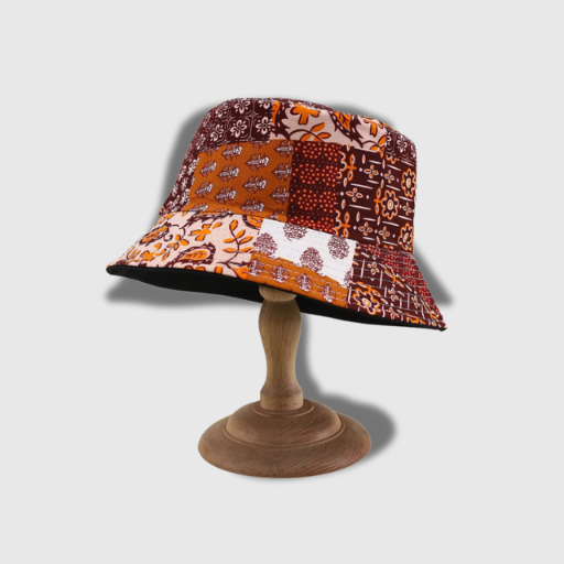Women's Vintage Floral Foldable Bucket Hat