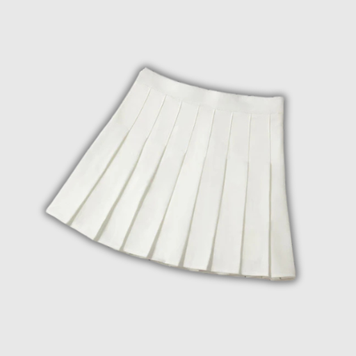 High Waist Pleated Mini Skirt – School Uniform Style
