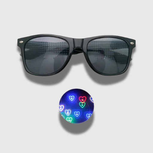 Festival Diffractive Optical Sunglasses – Special Effect Light Show Glasses