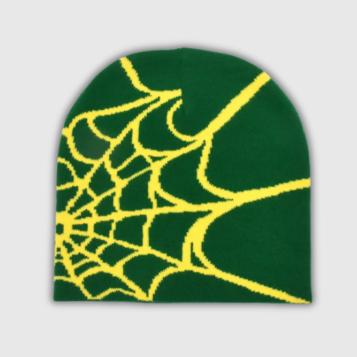 Y2K Gothic Spider Knit Beanie