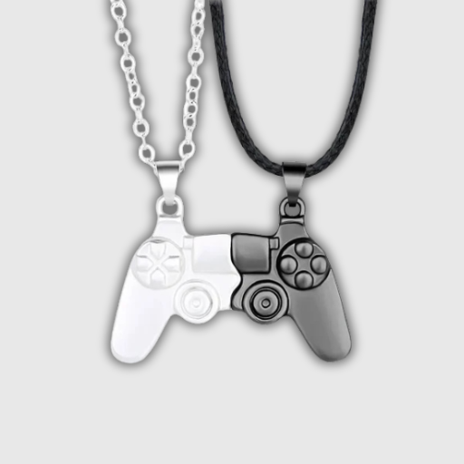 Luxeuria Luxe Magnetic Game Controller Friendship Necklace Set