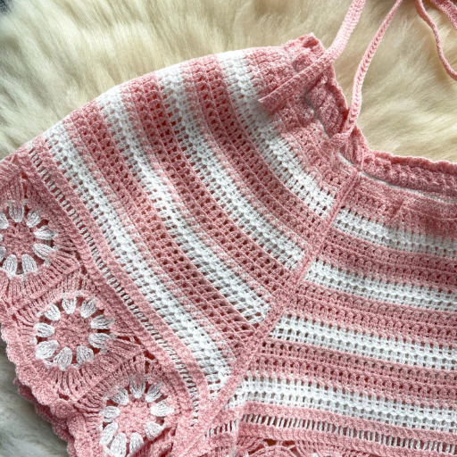Tulum Knit Lace-Up 2pc Beach Set