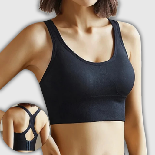 Push-Up Corset Sports Bra Crop Top