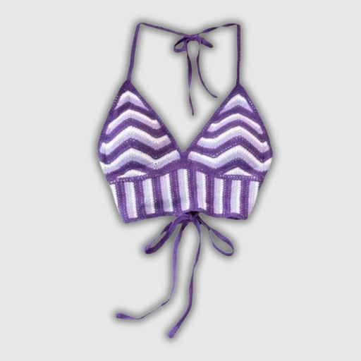 Boho Chic Crochet Halter Top – Women's Summer Beachwear - Collection