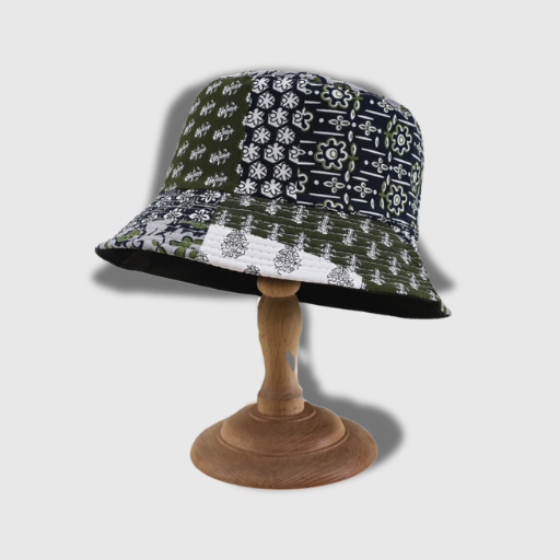 Women's Vintage Floral Foldable Bucket Hat