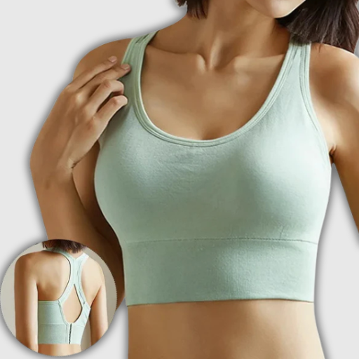 Push-Up Corset Sports Bra Crop Top