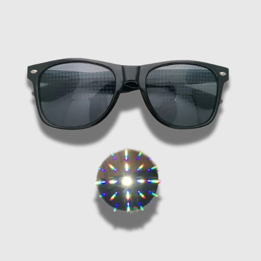 Festival Diffractive Optical Sunglasses – Special Effect Light Show Glasses