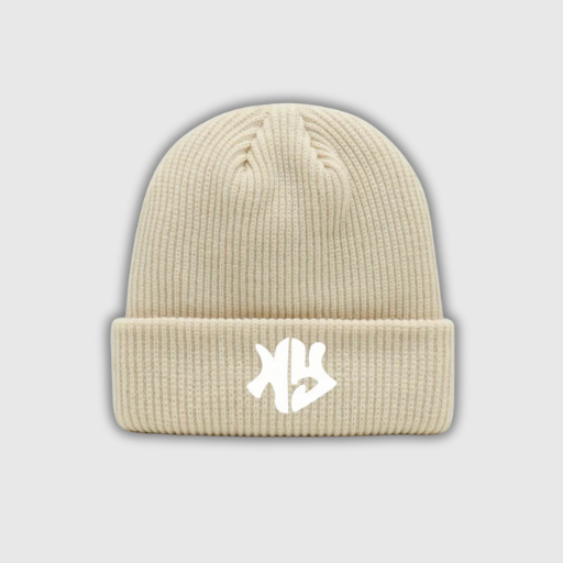 Fashion Knit Beanie — Breathable Polyester Winter Hat