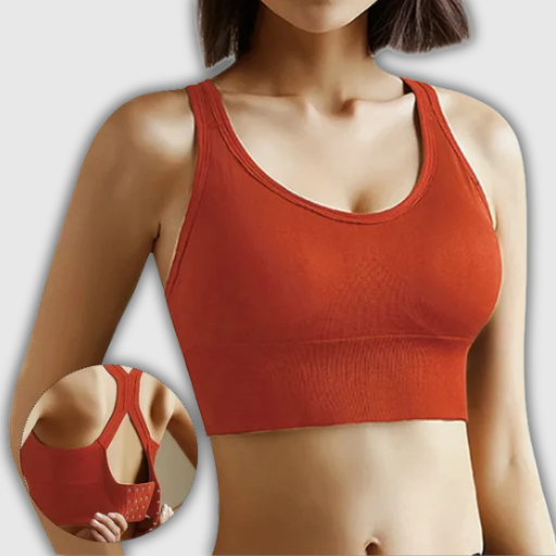 Push-Up Corset Sports Bra Crop Top