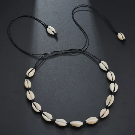 Luxeuria Luxe Boho Shell Choker Necklace