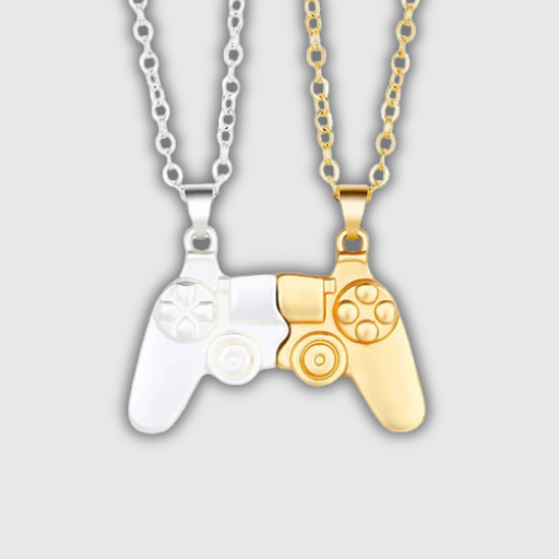 Luxeuria Luxe Magnetic Game Controller Friendship Necklace Set